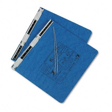 Made-To-Stick Pressboard Hanging Data Binder  8-1/2 x 11 Unburst Sheets  Light Blue MA883791